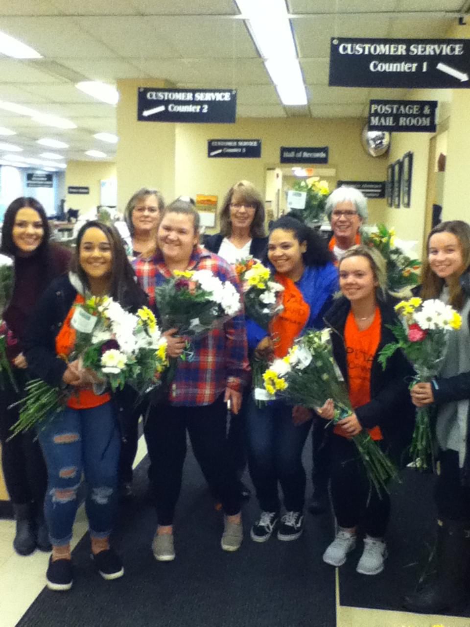 Friendly flowers